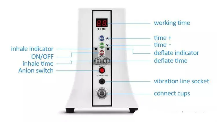 Machine de massage à vide portable pour agrandir les fesses de la hanche pour agrandir les seins 0