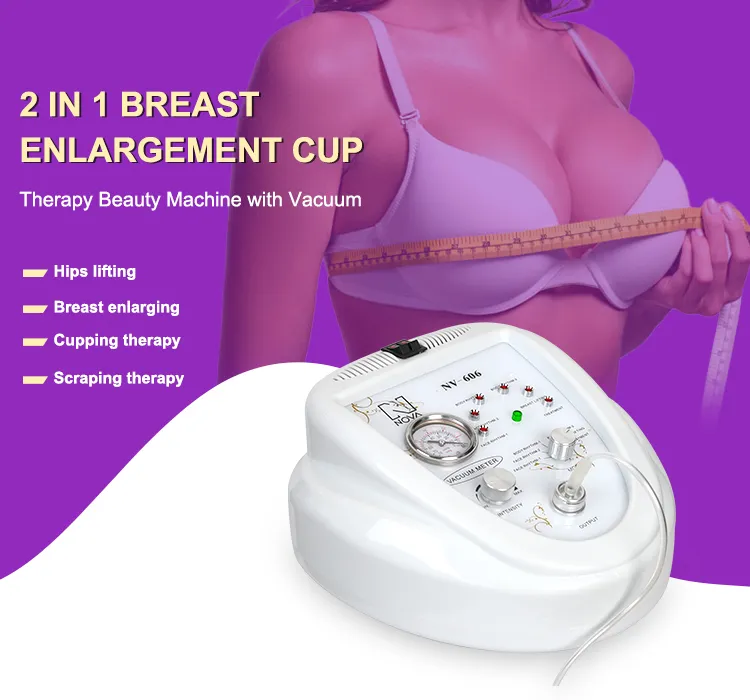 Machine d'agrandissement mammaire par ventouses et aspiration sous vide pour le lifting des fesses 0