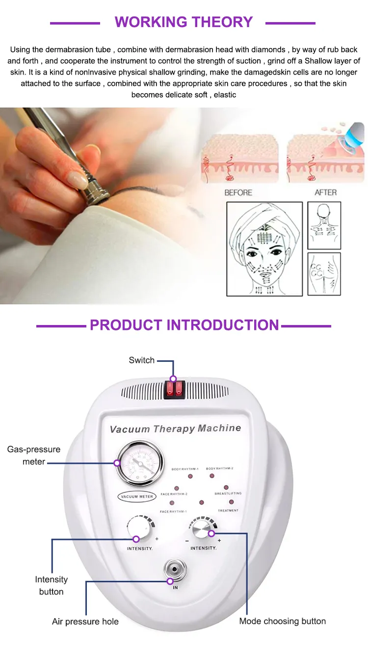 Machine d'agrandissement mammaire par ventouses et aspiration sous vide pour le lifting des fesses 3
