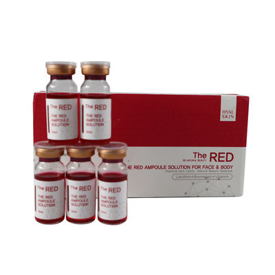Ampoules rouges Lipolytique Lipo Lab Solution PPC Perte de poids Dissolver les graisses