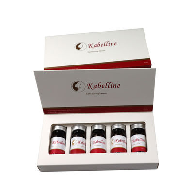 Injections de dissolution de graisse Kabelline Lipolyse Visage 8ml*5 Flacons traitement de l'obésité kybella