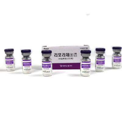 Liporase hyaluronidase 1500iu Lyophilisé 1500u 10 flacons Solution pour dissoudre l' acide HA Liporase