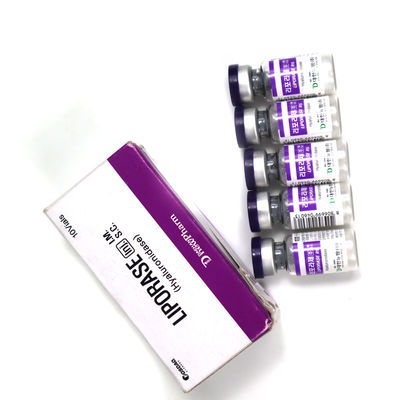 Liporase hyaluronidase 1500iu Lyophilisé 1500u 10 flacons Solution pour dissoudre l' acide HA Liporase
