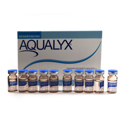 Injection minceur Aqualyx 10X8ml Graisse du corps et du visage Dissolver Kabelline Kybella Filler lipo flacon de citron de laboratoire