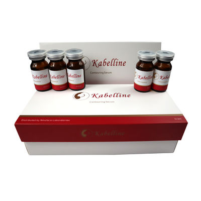 Injections de dissolution de graisse Kabelline Lipolyse Visage 8ml*5 Flacons traitement de l'obésité kybella