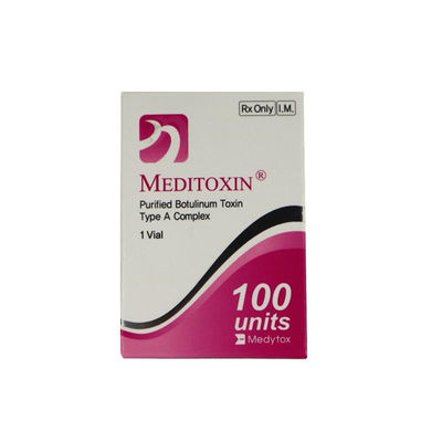 Méditoxine 100iu Botulax Nabota enlève les rides