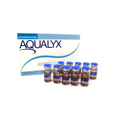 Aqualyx Dissolve Fat Lipolysis Lipolytic Solution amincissant 10 flacons*8ml