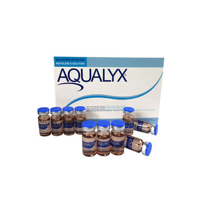 Aqualyx Dissolve Fat Lipolysis Lipolytic Solution amincissant 10 flacons*8ml