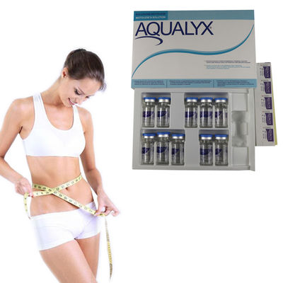Aqualyx Solution 10 flacons Injections de dissolution des graisses pour la perte de poids