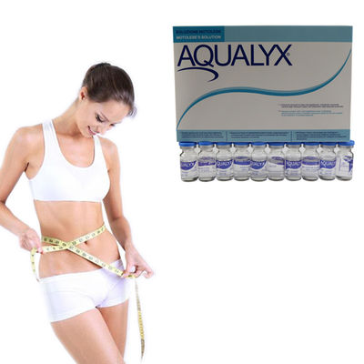 Aqualyx Solution 10 flacons Injections de dissolution des graisses pour la perte de poids