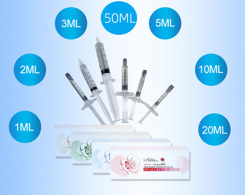 Remplisseur cutané 1ml 2ml 3ml 5ml 10ml 20ml 50ml HA Remplisseur d'acide hyaluronique