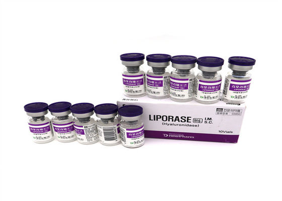 LIPORASE Hyaluronidase Solution pour dissoudre le remplisseur d'acide hyaluronique