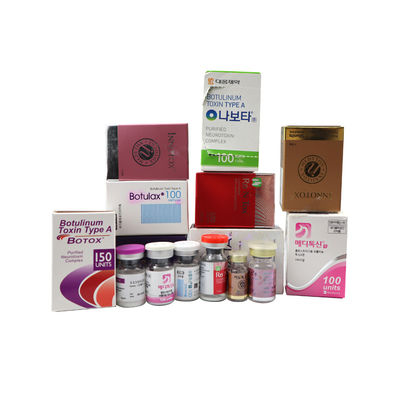 50IU 100U 150U 200U Allergène Botox Innotox Botulax Nabota Rentox Méditotoxine Hutox Toxta