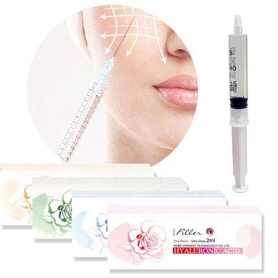 Remplisseur cutané 1ml 2ml 3ml 5ml 10ml 20ml 50ml HA Remplisseur d'acide hyaluronique