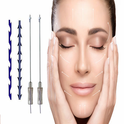 Levé de visage Aiguille contondue pointue mono cog double aiguille filet de poisson Pdo