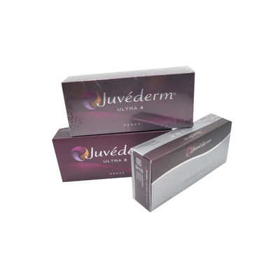 injections Juvederms Voluma de gel de l'acide hyaluronique 24mg/ml ultra gel cutané du remplisseur 3 ultra 4