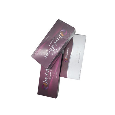 injections Juvederms Voluma de gel de l'acide hyaluronique 24mg/ml ultra gel cutané du remplisseur 3 ultra 4
