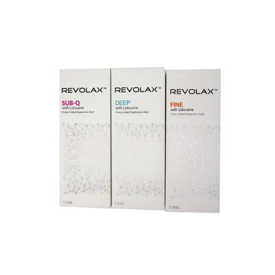 Revolax remplisseur d' acide hyaluronique subq profond et fin 1.1 ml Revolax