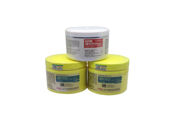 500g Crème anesthésiante jaune J-CAIN Lidocaines Anesthésiques pour tatouage Microneedle