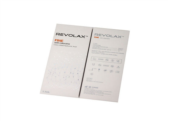 Injection cutanée liée croisée Revolax de remplisseur de l'acide hyaluronique 1ml profond en ligne