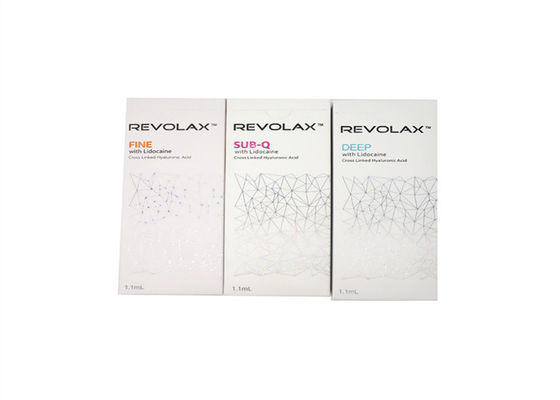 Revolax Filler à lèvres à l' acide hyaluronique sub-q fin et profond 1.1 ml Revolax