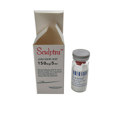 150 mg de poudre d'acide poly-l-lactique PLLA 1 flacon x5 ml remplisseur anti-âge sculpta