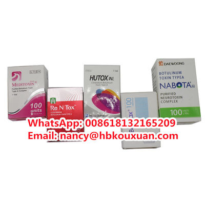 Botox original 100 ou 200 iou Botulinum Toxins Botulax Nobota Méditoxines