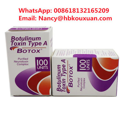 Botox original 50u 100iu 200iu Toxine botulique de type A Botulax Nobota Méditoxine