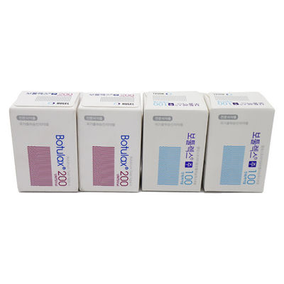 50 UI 100 UI 150 UI 200 UI Allergène Botox Innotox Botulax Nabota Rentox Méditoxine Hutox