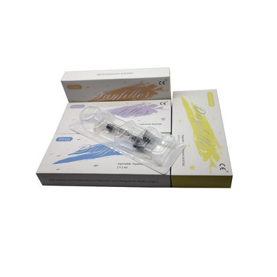 Gel hyaluronate de sodium pour soins de la peau acide hyaluronique injectable
