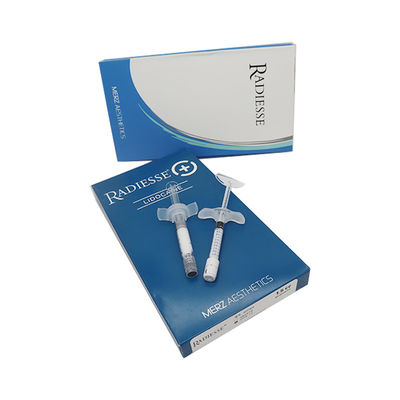Le remplisseur cutané Radiesse stimule la production de collagène 0.8cc 1.5cc 3cc