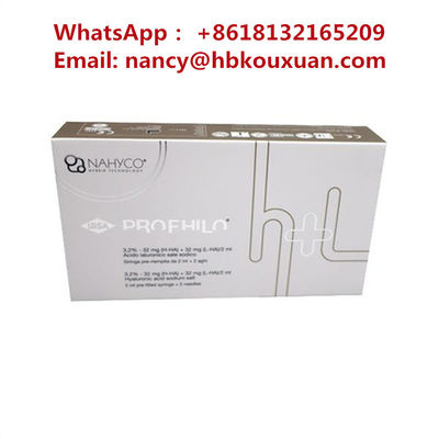 Profhilo H L injection cutanée de goulotte d'acide hyaluronique lifting de 5 points
