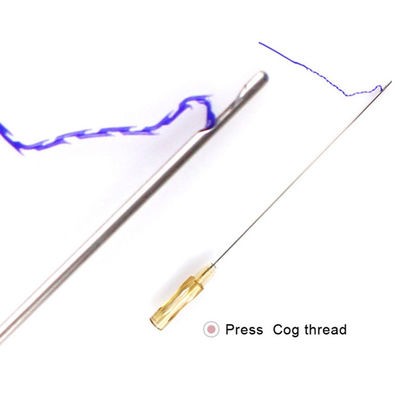 Levé de visage Aiguille contondue pointue mono cog double aiguille filet de poisson Pdo