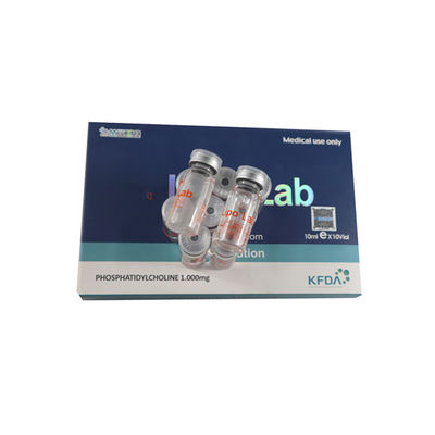 Lipo Lab Ppcs dissout la cellulite Perte de graisse Dissolution de la perte de poids Injection de perte de poids Lipo Lab 8ml X 10vail