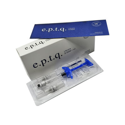 E.p.t.q. remplisseur cutané d'acide hyaluronique croisé S100, S300, S500