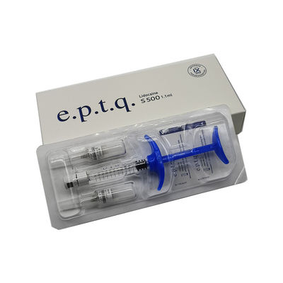 e.p.t.q S100 1x1.1ml: remplissage en acide hyaluronique pour les rides souples
