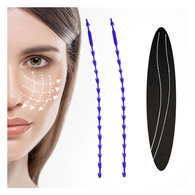 Ultra Face V Lift Thread Pdo Resserrement de la peau Pdo Pcl Plla Cog Mono Screw Threads Lift Face Pdo Threads Les fils de levage de la peau peuvent être utilisés pour le nettoyage de la peau.