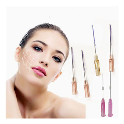 Ultra Face V Lift Thread Pdo Resserrement de la peau Pdo Pcl Plla Cog Mono Screw Threads Lift Face Pdo Threads Les fils de levage de la peau peuvent être utilisés pour le nettoyage de la peau.