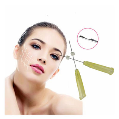 Ultra Face V Lift Thread Pdo Resserrement de la peau Pdo Pcl Plla Cog Mono Screw Threads Lift Face Pdo Threads Les fils de levage de la peau peuvent être utilisés pour le nettoyage de la peau.