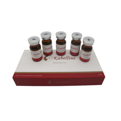 Solution de lipolyse Belkyra Kabelline Lipolab Lipolabevline Cincelar de graisse 8 ml x 5