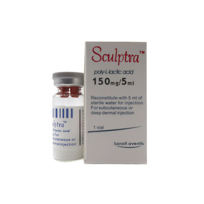 150 mg de poudre d'acide poly-l-lactique PLLA 1 flacon x5 ml remplisseur anti-âge sculpta