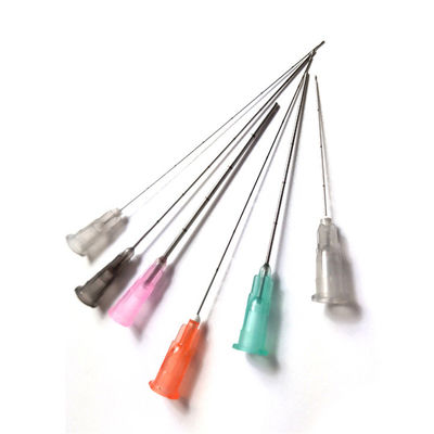 Microcannule jetable avec pointe d'aiguille contondante Microcannule contondante pour le remplissage cutané hyaluronique