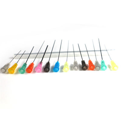 Microcannule à l' aiguille contondue jetable 16g 17g 21g 22g 25g 38mm 50mm 60mm 90mm