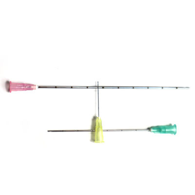 Le plus vendu de la pointe émoussée Microcannula émoussée Cannula Aiguille Fine Micro Cannula pour le visage
