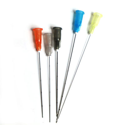 Le plus vendu de la pointe émoussée Microcannula émoussée Cannula Aiguille Fine Micro Cannula pour le visage