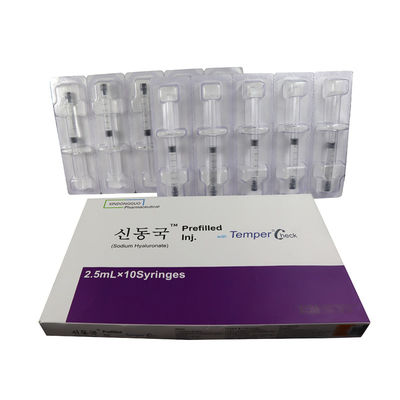 Hyaron pré-rempli Inj Remplisseur cutané pour hydratation cutanée profonde pour injection faciale