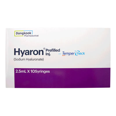 Hyaron pré-rempli Inj Remplisseur cutané pour hydratation cutanée profonde pour injection faciale
