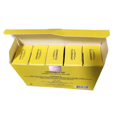Une solution de lipolyse à l' ampoule en bouteille de citron qui brûle efficacement les graisses