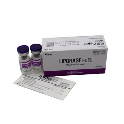 Liporase hyaluronidase 10 flacons Enzyme qui hydrolyse l' acide hyaluronique
