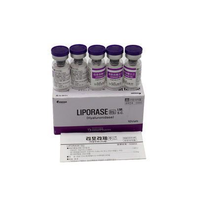 Liporase hyaluronidase 10 flacons Enzyme qui hydrolyse l' acide hyaluronique